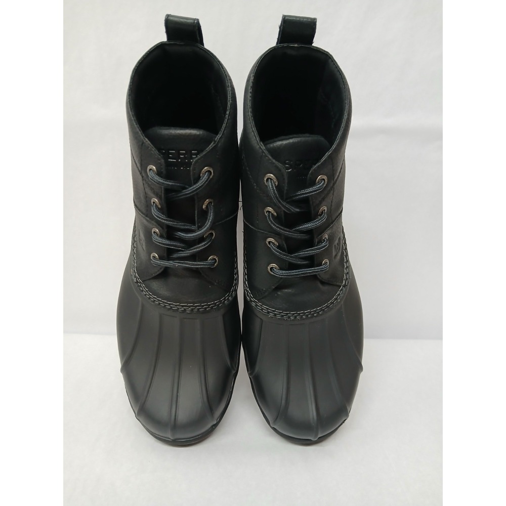 Sperry Men's Brewster Low Waterproof Duck Boot STS22945 Black Sz 9.5 - Picture 6 of 10